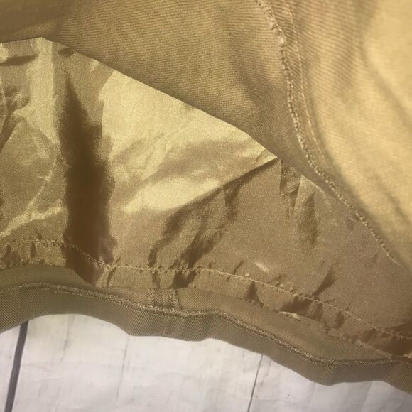 213 Zipper Skirt| Tan| Size: Large - Picture 5 of 10